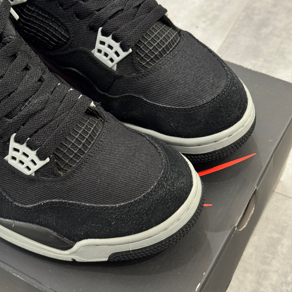 Air Jordan 4 Black Canvas (44) - Usado