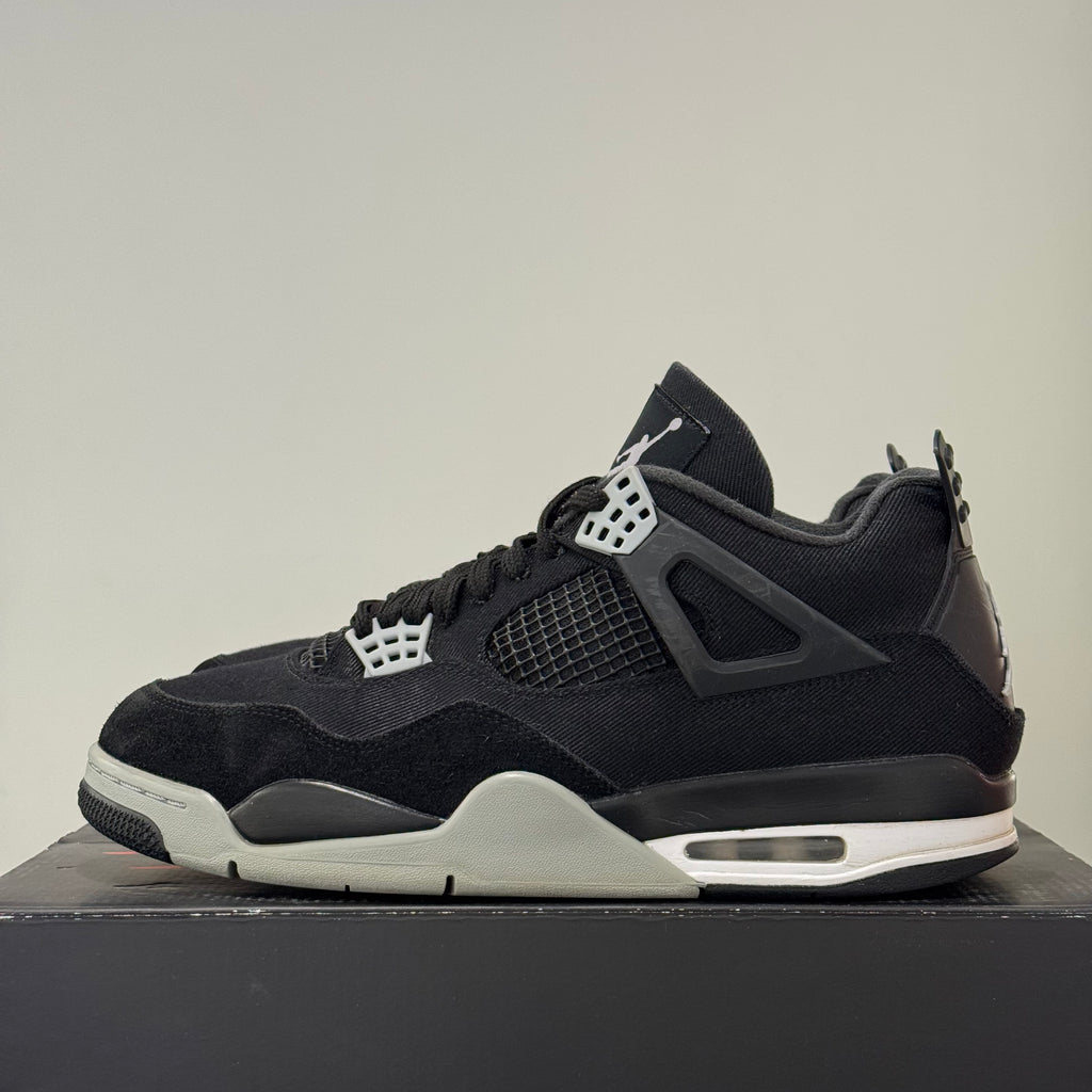 Air Jordan 4 Black Canvas (45) - Usado