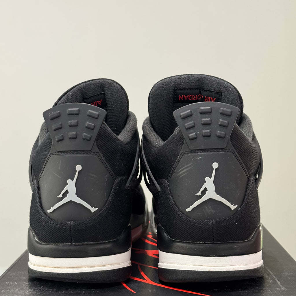 Air Jordan 4 Black Canvas (45) - Usado