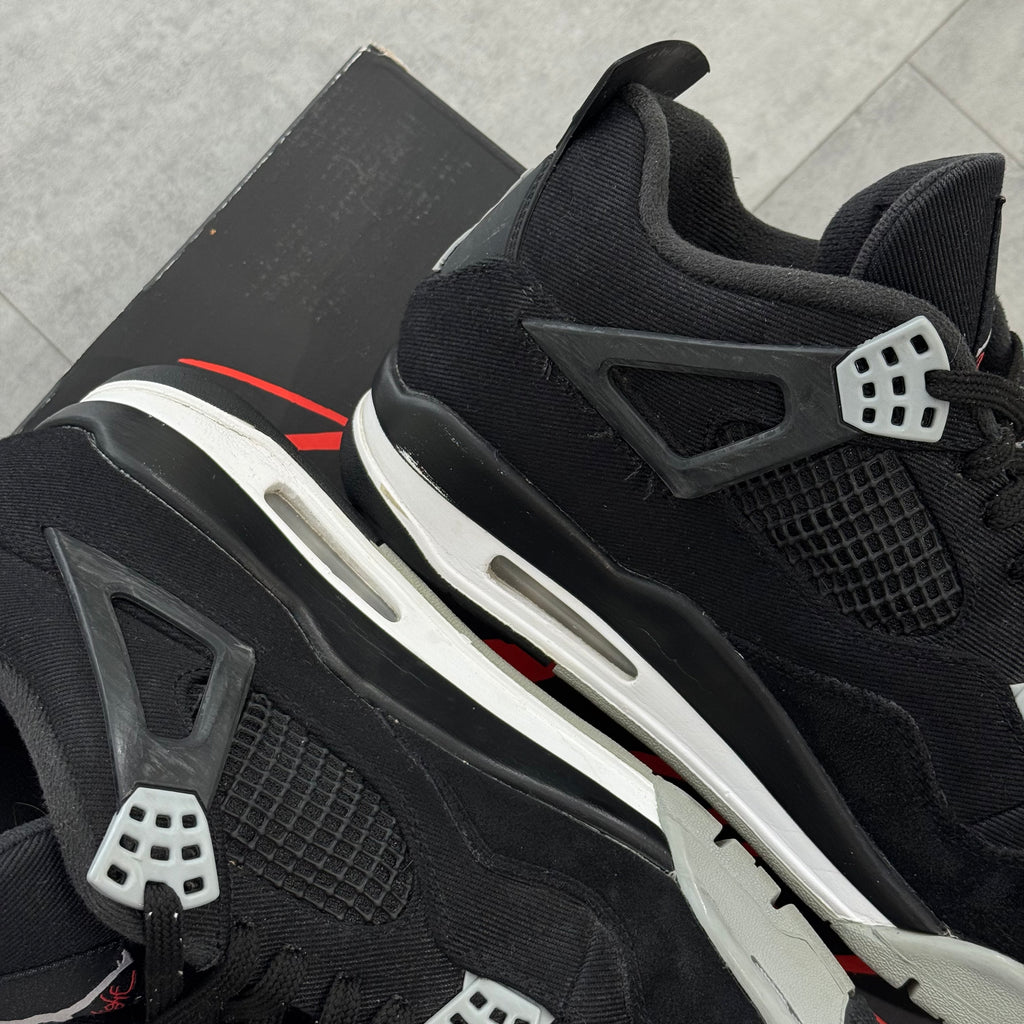 Air Jordan 4 Black Canvas (45) - Usado