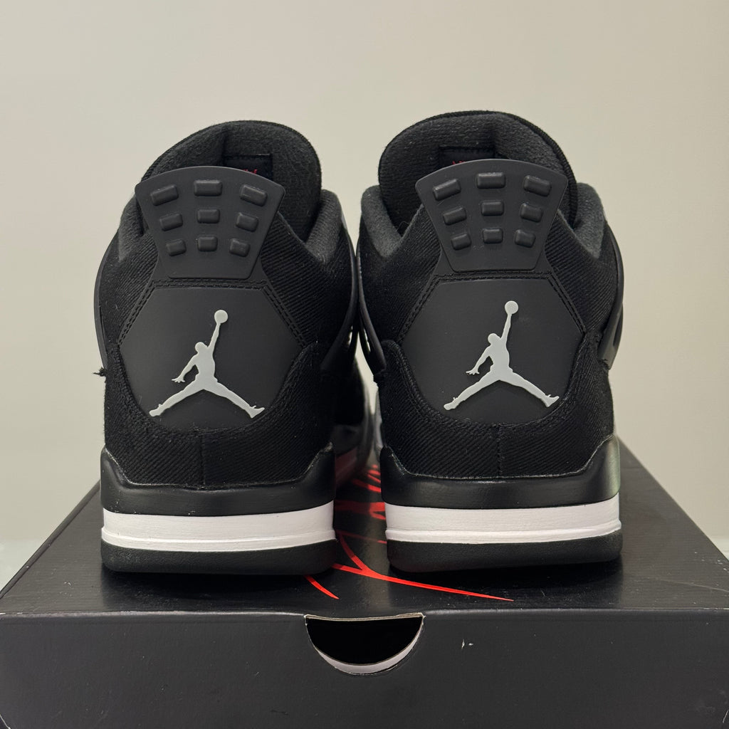 Air Jordan 4 Black Canvas (45) - Usado