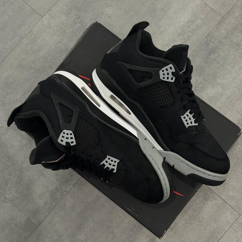 Air Jordan 4 Black Canvas (45) - Usado