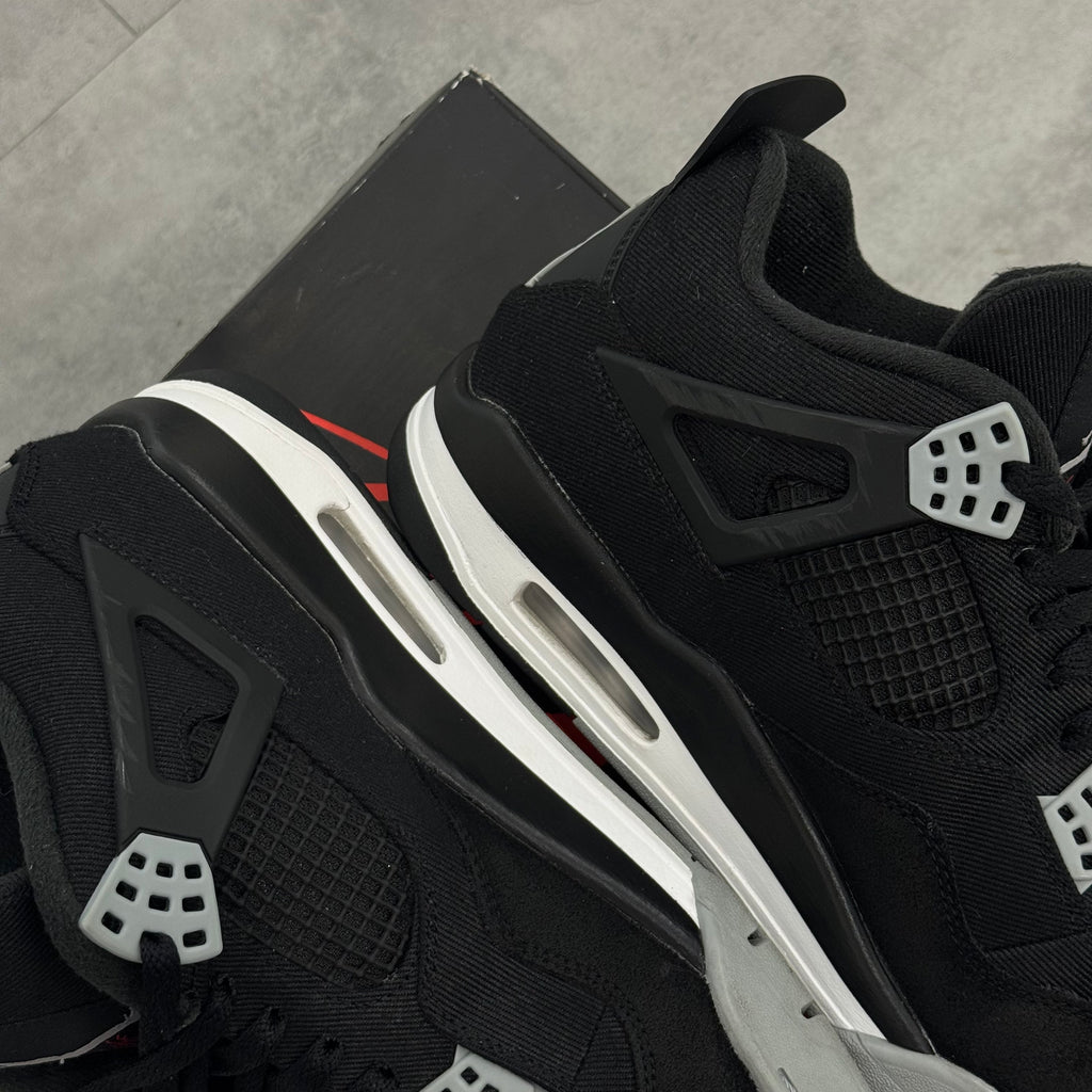 Air Jordan 4 Black Canvas (45) - Usado