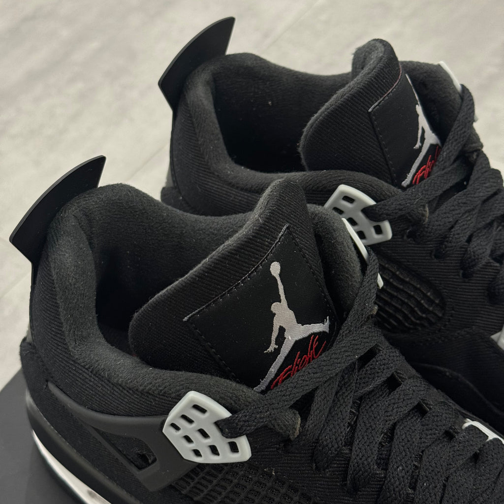 Air Jordan 4 Black Canvas (45) - Usado