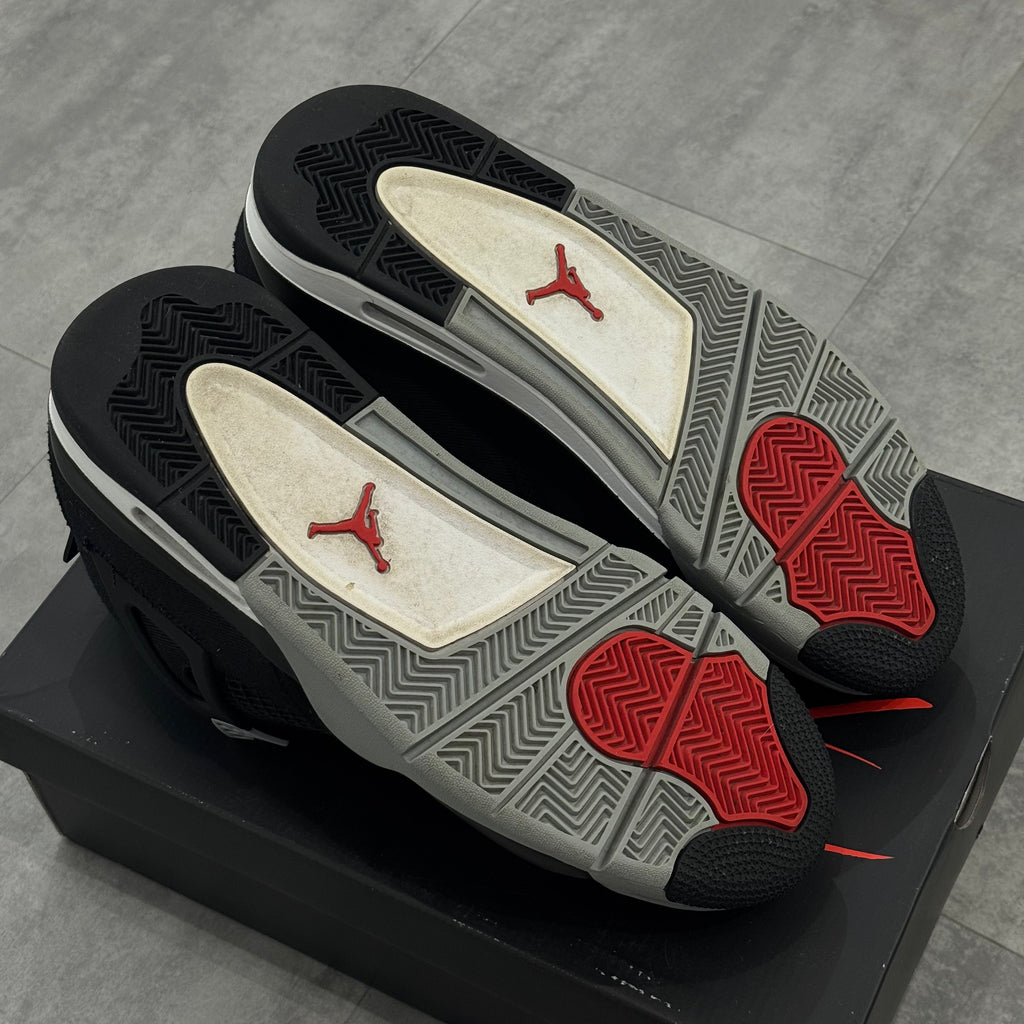 Air Jordan 4 Black Canvas (45) - Usado