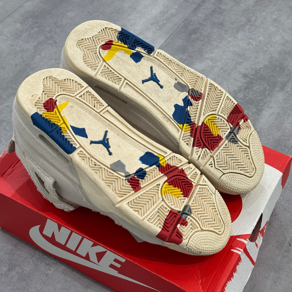 Air Jordan 4 Retro Blank Canvas (43) - Usado | Sneakers usados CollectKicks