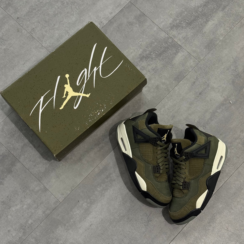 Air Jordan 4 Retro SE Craft Medium Olive (40) - Usado