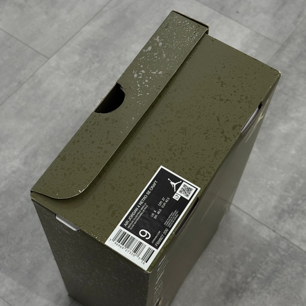 Air Jordan 4 Retro SE Craft Medium Olive (42.5) - Usado