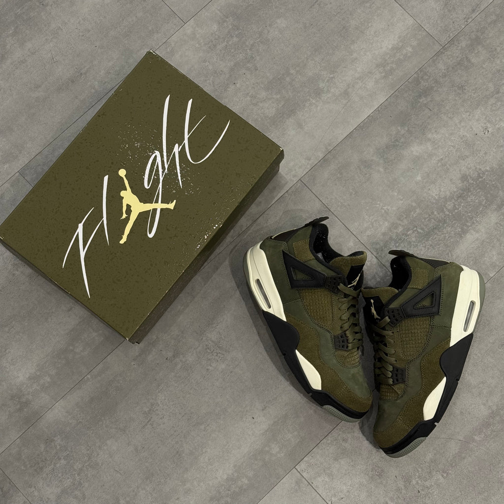 Air Jordan 4 Retro SE Craft Medium Olive (42.5) - Usado