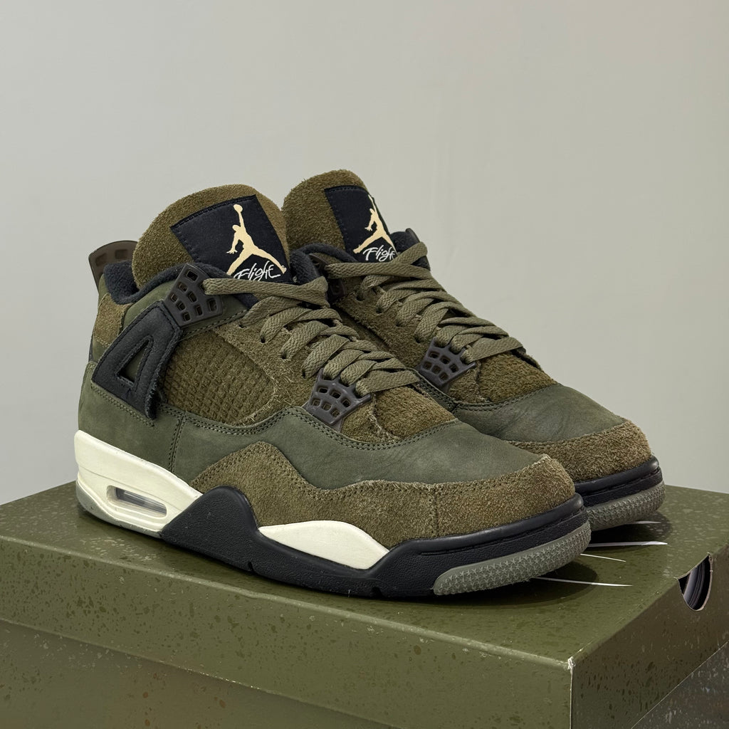 Air Jordan 4 Retro SE Craft Medium Olive (42) - Usado