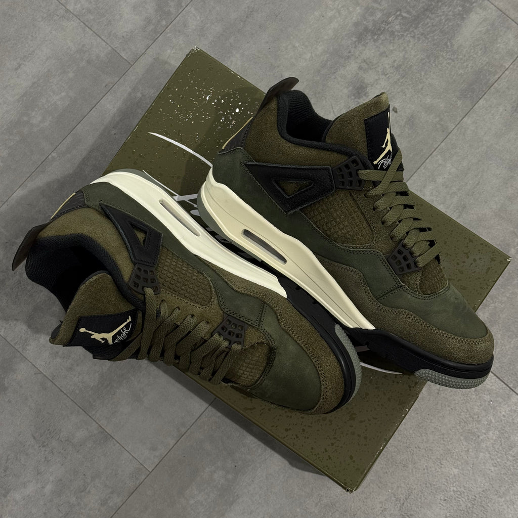 Air Jordan 4 Retro SE Craft Medium Olive (43) - Usado