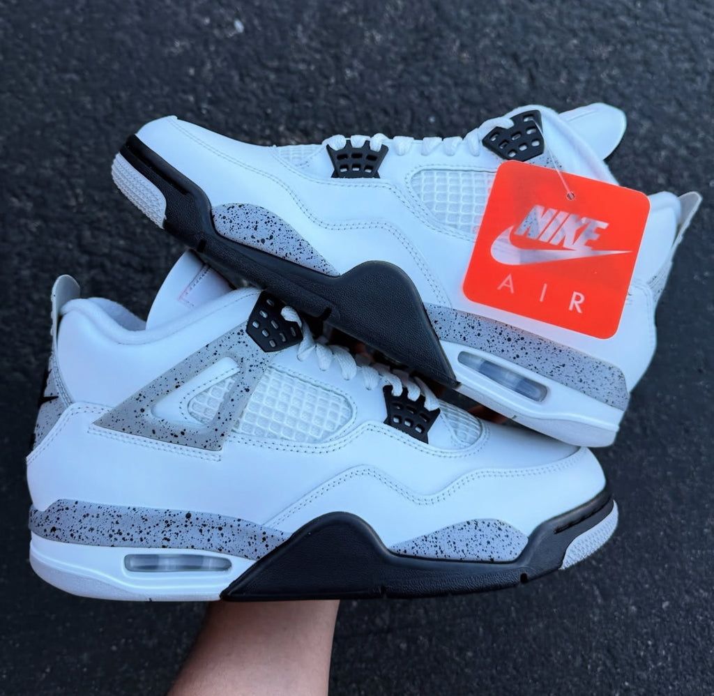 Air Jordan 4 Retro White Cement (2025) - SKU: FV5029-100