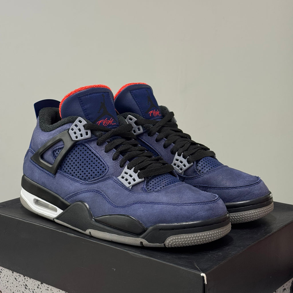 Air Jordan 4 Retro Winterized Loyal Blue (45) - Usado | Sneakers usados CollectKicks
