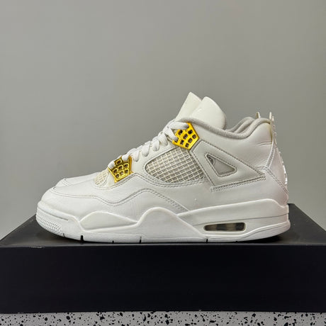 Air Jordan 4 Sail Metallic Gold (40.5) - Usado - sneakers usados collectkicks