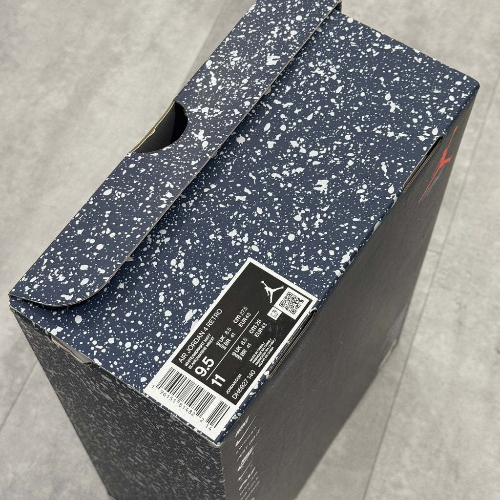 Air Jordan 4 White Midnight Navy (43) - Usado | sneakers usados na CollectKicks