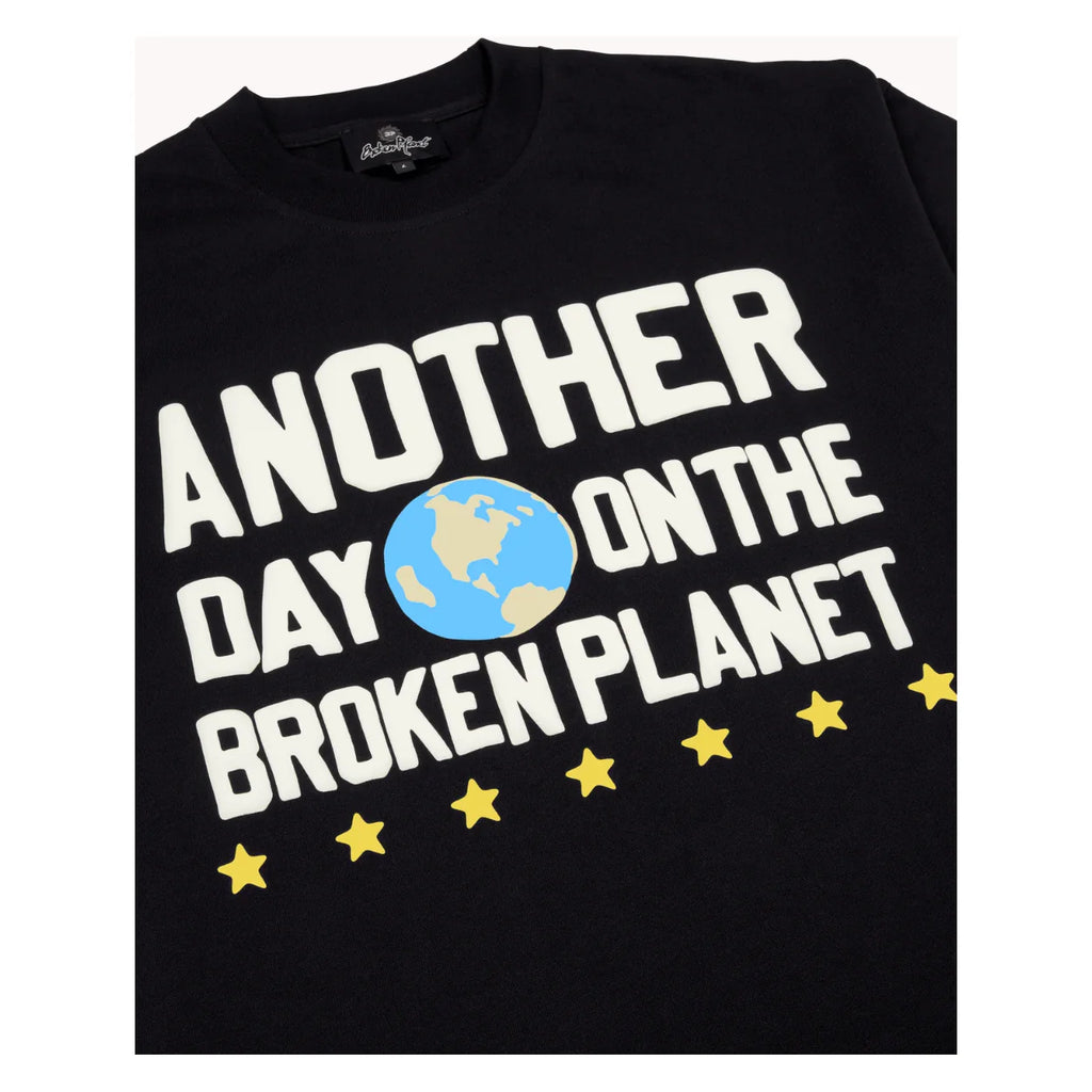 Broken Planet Another Day T-Shirt Midnight - Black