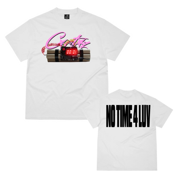 Corteiz No Time 4 Luv Tee White