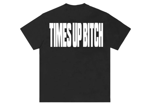 Corteiz OG Timebomb Tee Black back