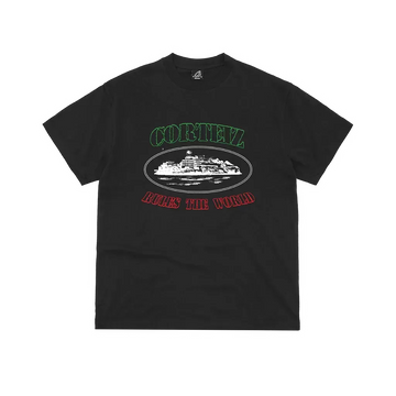 Corteiz Og Alcatraz Italia Tee Black