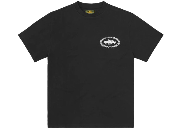 Corteiz Royale Heavyweight Tee ´Black´ - frontal