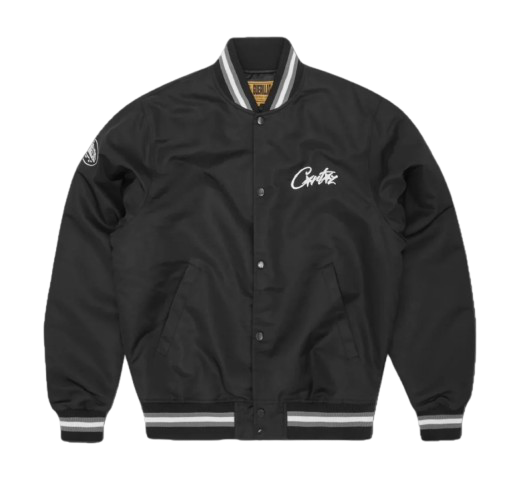 Corteiz Stadium Jacket Black – CollectKicks