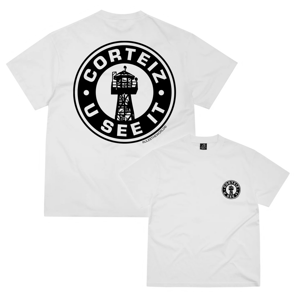 Corteiz U See It Tee White