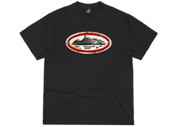 Corteiz Rusty Alcatraz Tee Black