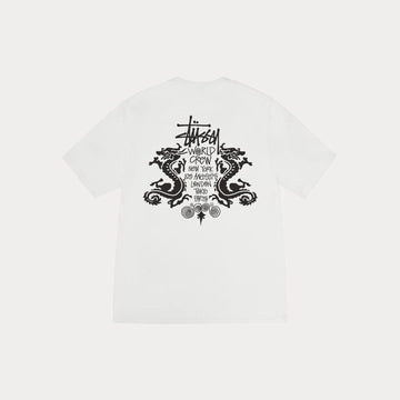 Stüssy Double Dragon Tee Pigment Dyed Natural