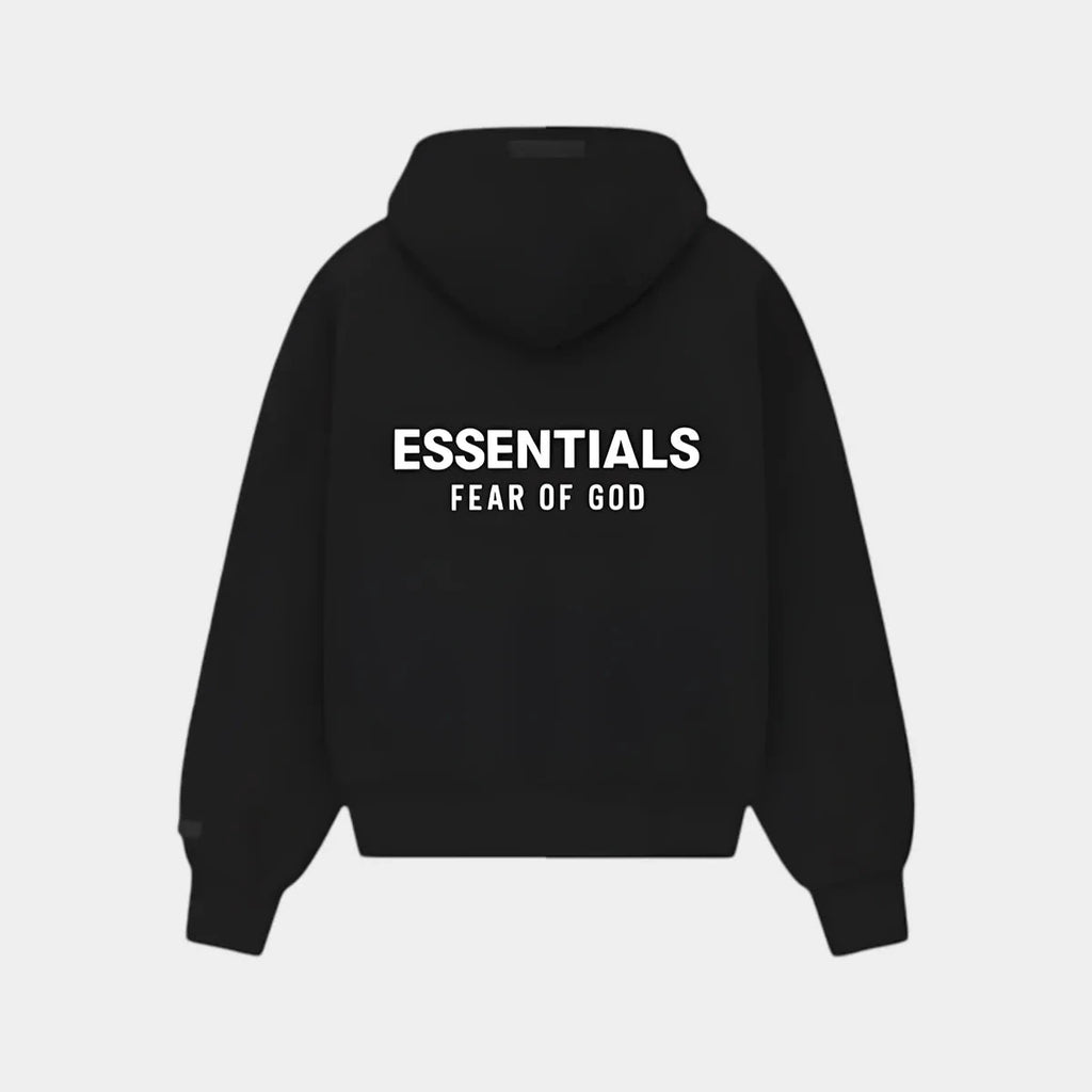 Fear of God Essentials Classic Hoodie 'Jet Black'