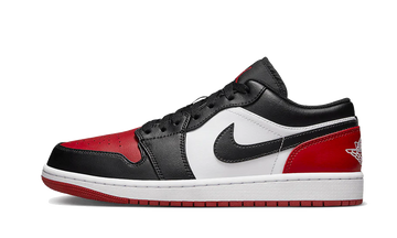 Air Jordan 1 Low Bred Toe 2.0 lateral image