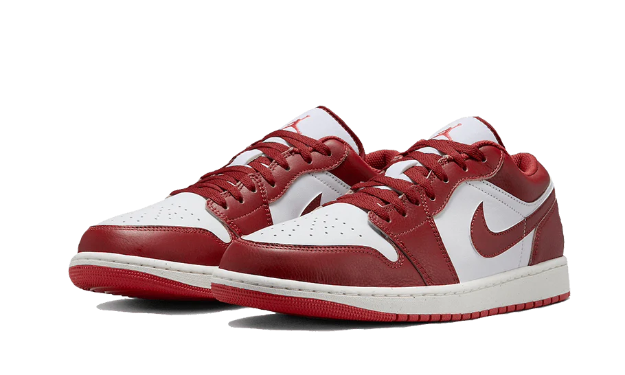 Air Jordan 1 Low Dune Red frontal