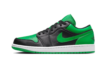 Air Jordan 1 Low Lucky Green lateral image