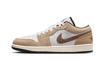 Air Jordan 1 Low SE Brown Elephant lateral image