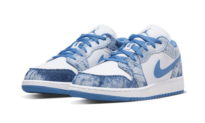 Air Jordan 1 Low Washed Denim frontal image