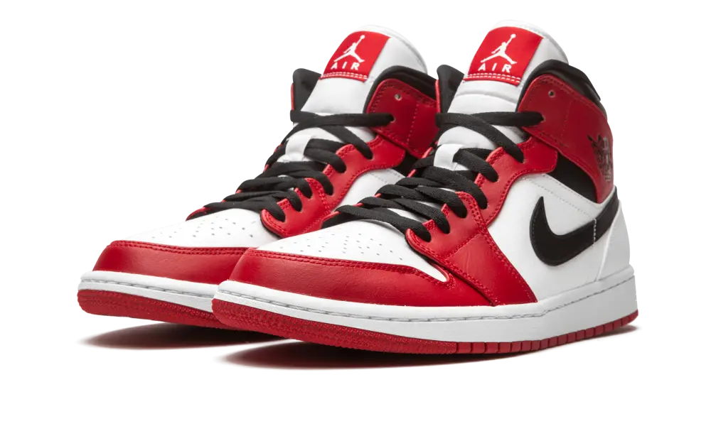 Air Jordan 1 Mid Chicago frontal image