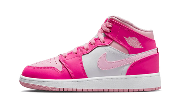 Air Jordan 1 Mid Fierce Pink lateral image