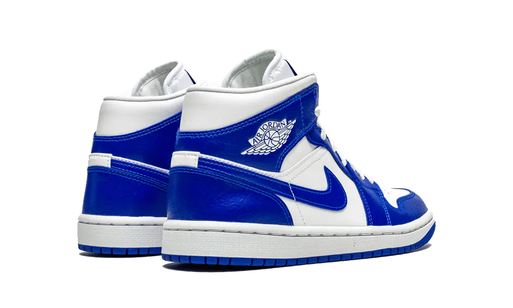 Air Jordan 1 Mid Kentucky Blue back image