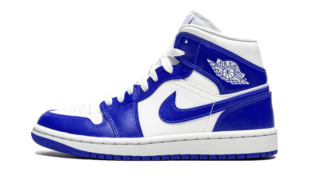 Air Jordan 1 Mid Kentucky Blue lateral image