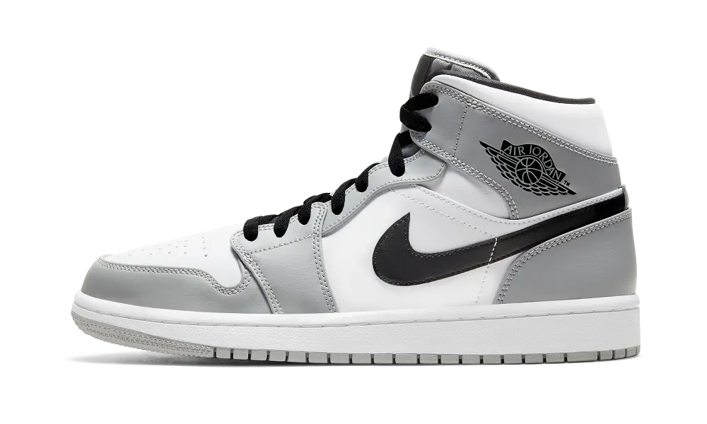 Air Jordan 1 Mid Light Smoke Gray