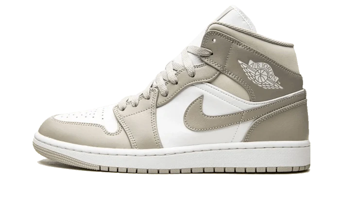 Air Jordan 1 Mid Linen lateral image