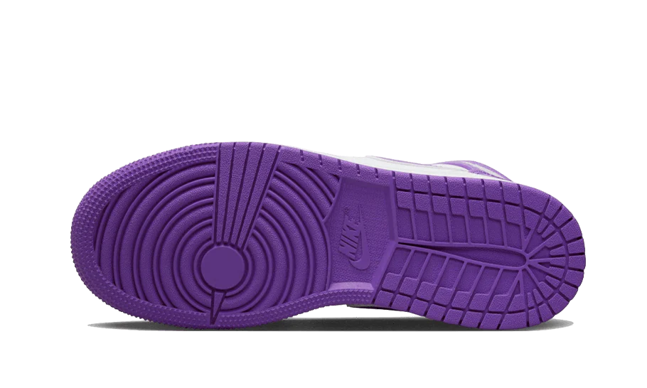 Air Jordan 1 Mid Purple Venom sole image