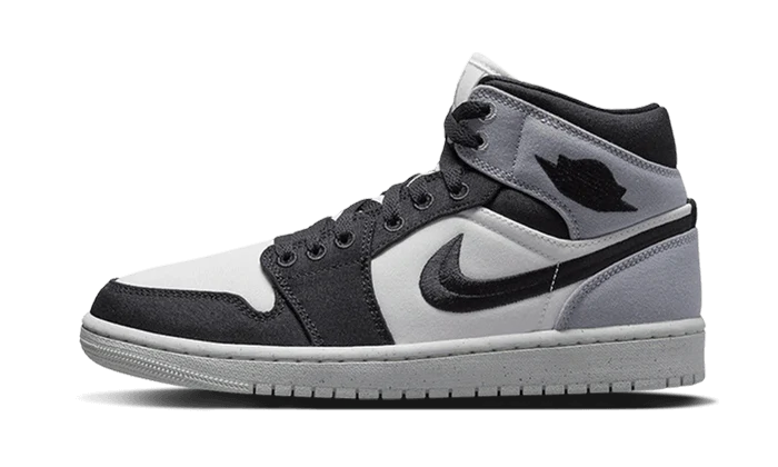 Air Jordan 1 Mid SE Light Steel Grey lateral image