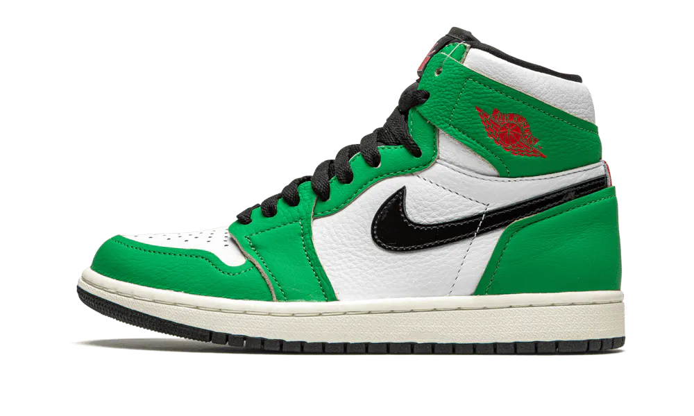 Air Jordan 1 Retro High Lucky Green  lateral