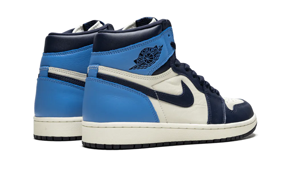 Air Jordan 1 Retro High Obsidian back