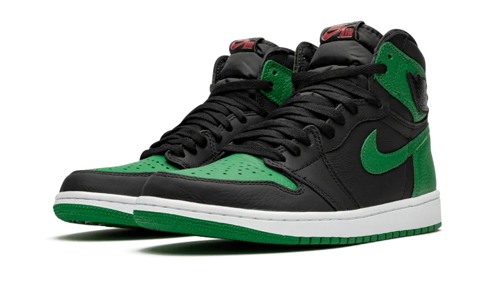 Air Jordan 1 Retro High Pine Green Black frontal