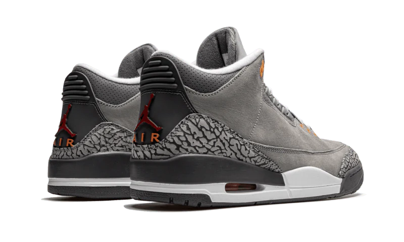 Air Jordan 3 Retro Cool Grey back