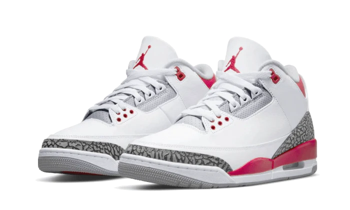 AIr Jordan 3 Retro Fire Red frontal