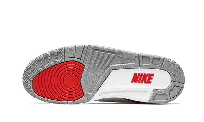AIr Jordan 3 Retro Fire Red sole