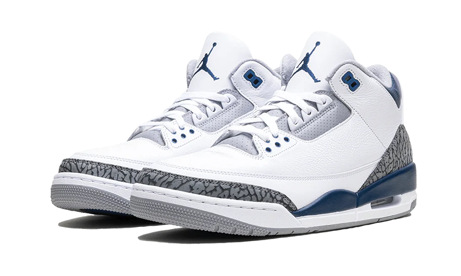 Air Jordan 3 Retro Midnight Navy frontal