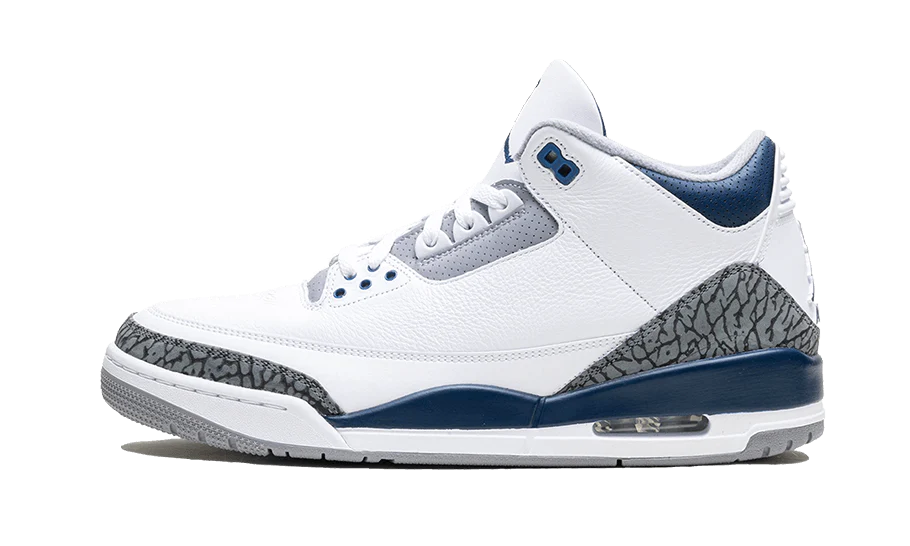 Air Jordan 3 Retro Midnight Navy lateral